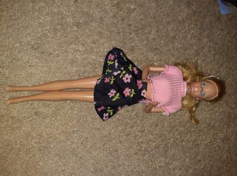 Collectible barbie doll
