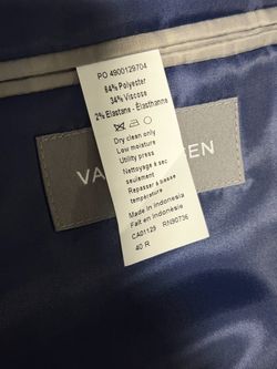 van heusen suits