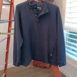 Eddie Bauer Mens XXL Quilted Pullover Like New