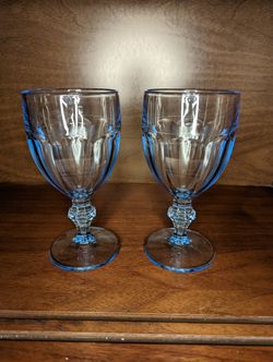 Gibraltar Misty Blue by LIBBEY GLASS COMPANY

