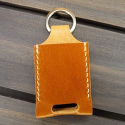 Leather Chapstick Holder 