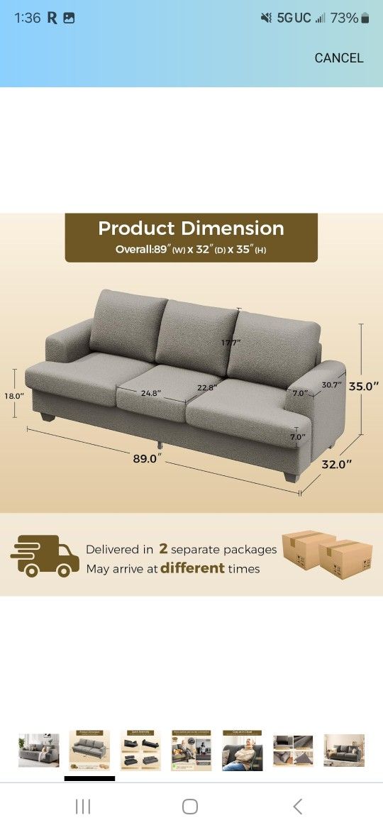 Gray Sofas New