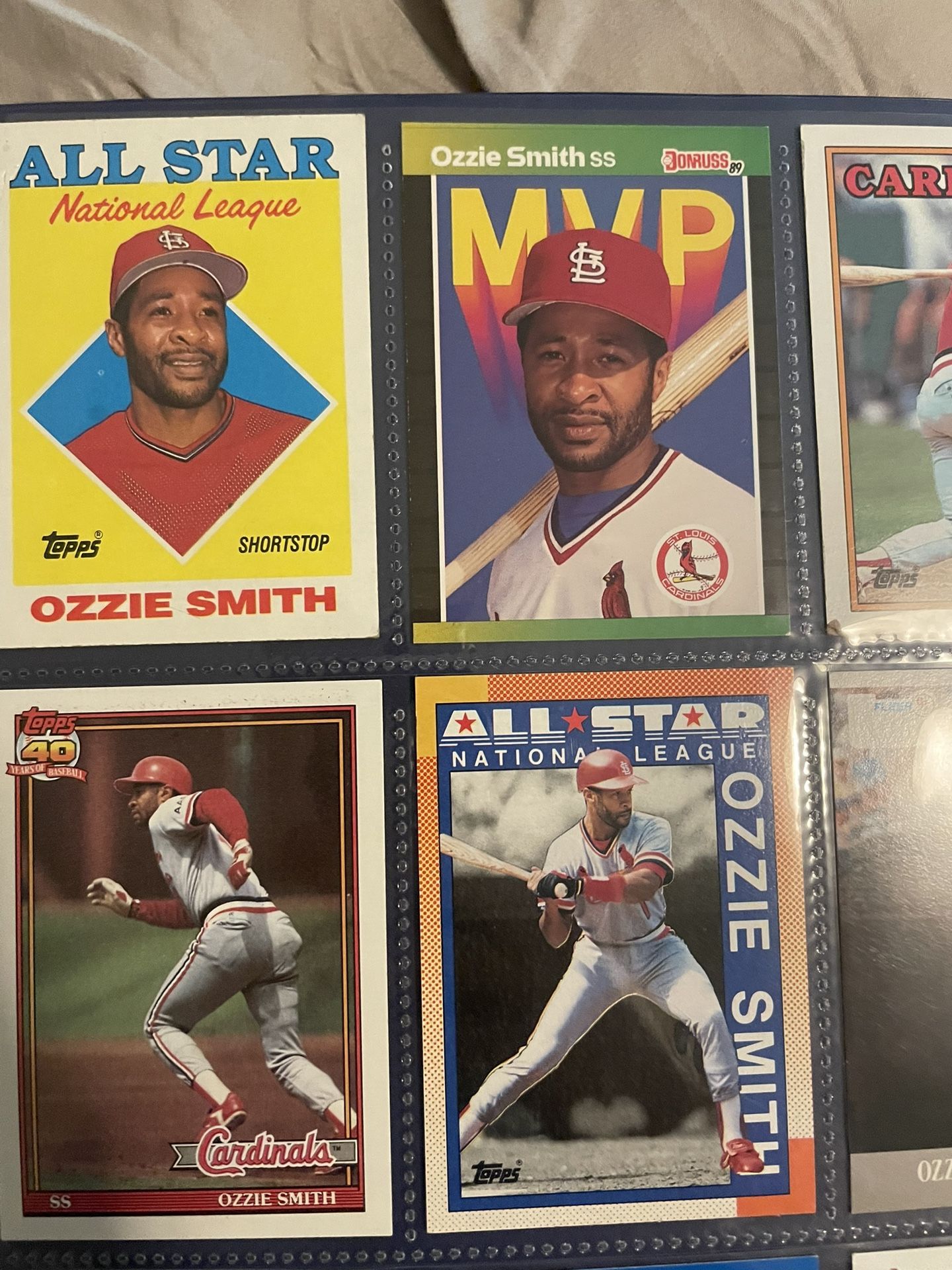 Ozzie Smith cards