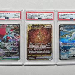 Pokemon PSA 10 Slabs Collection 