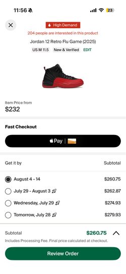 Brand new 2025 flu game 12s