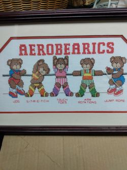 Areobearics Picture( NEEDLEPOINT) 