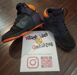 NIKE SIZE 9.5 DUNK HIGH "N.B.A."