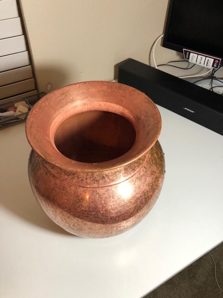 Pure copper pot