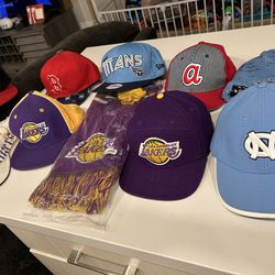 Hats and beanies  $115 for everything