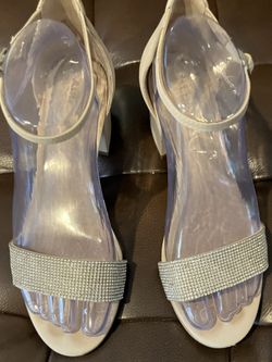 Strappy Heels Size 7 1/2 Rhinestones