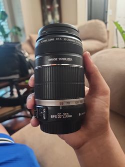 EF-S 55-250mm f/4-5.6 IS II telephoto zoom lens