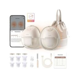 New Open Box Eufy Heated Wearable Breast Pump S1, Electric Hand Free Breast Pump