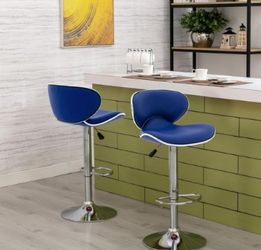 BLUE STOOLS SET OF 2 PCS 👉 59.00 X SET OF 2 PCS 👈