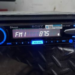 Sony Radio Mex-n4100bt