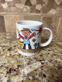New Studio Nova Crayon Farmer Mug