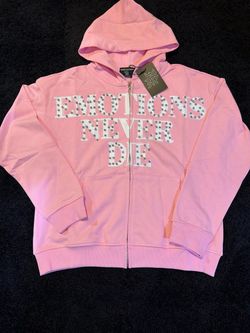 Mixed Emotions  Zip-Up Hoodie