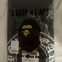 chrome hearts x bape shirt