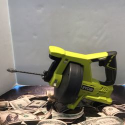 36634-13 RYOBI DRAIN SNAKE “TOOL ONLY DOESN’T INCLUDE BATTERY OR CHARGER”