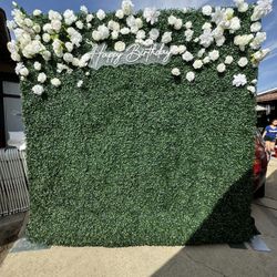 Flower Wall Backdrop 