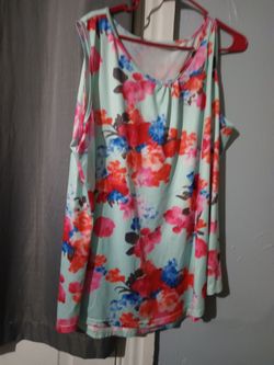 Floral Sleeveless Tank Top