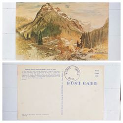 PostCard - MONTE CRISTO AND WILMAN'S PEAK in 1894, Free Shipping