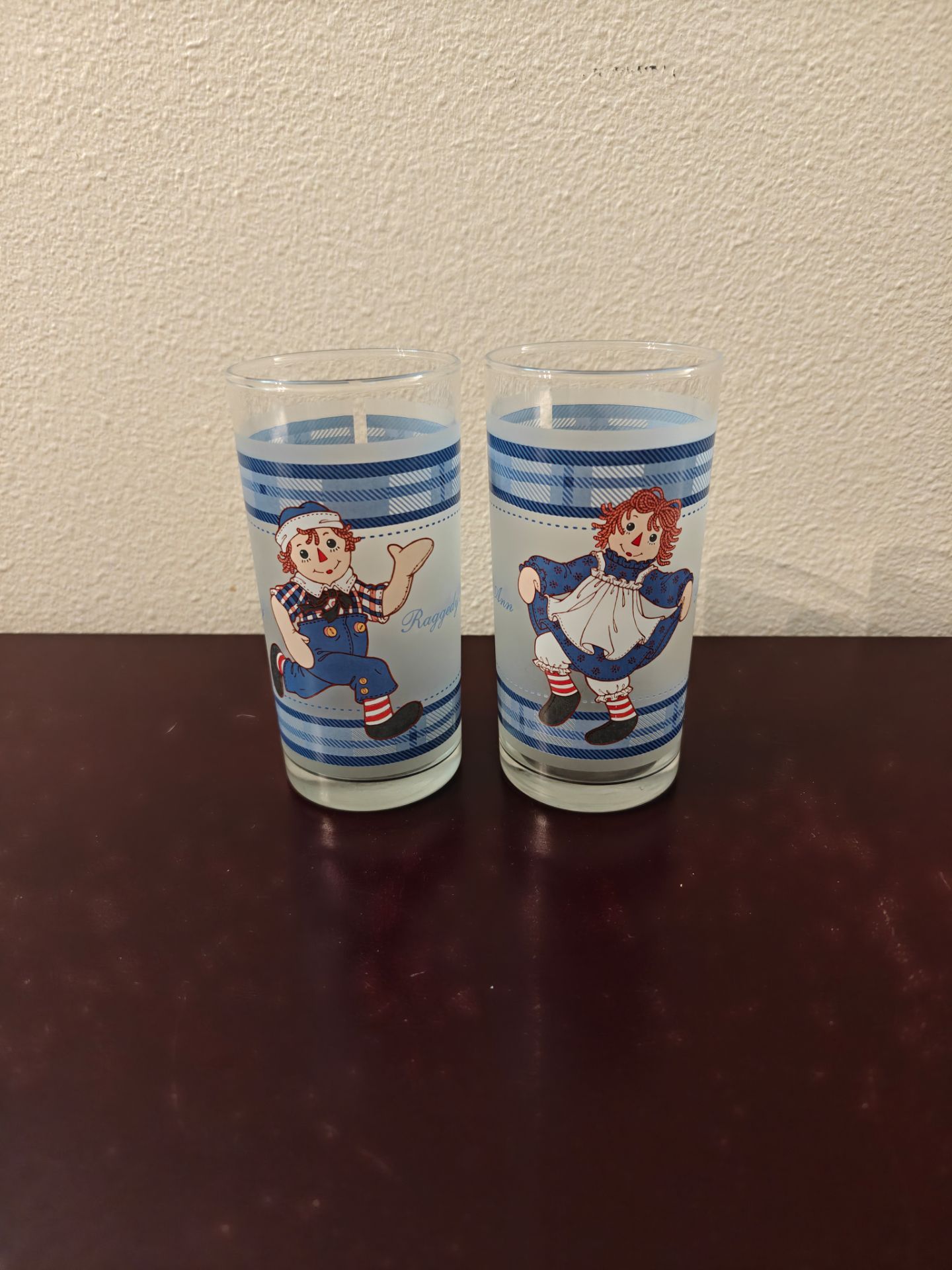 Raggedy Ann & Andy Cups
