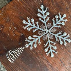 Xmas Tree Topper Snowflake