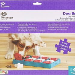 Outward Hound Dog Brick Interactive Treat Puzzle Dog Toy, Intermediate