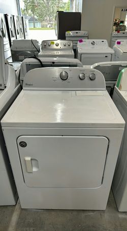 Whirlpool Electric Dryer, White, Good Condition, Large Capacity