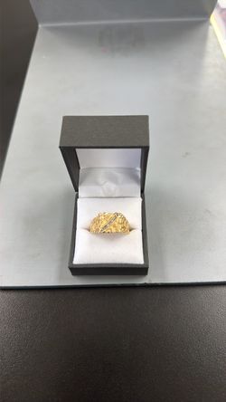 14K YG NUGGE 6.8 GRMS