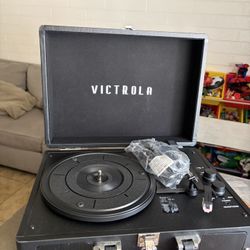 Victrola Bluetooth Suitcase Record Player 