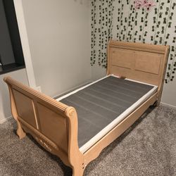 3pc Twin Bed Set REAL WOOD 