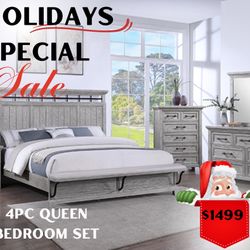 4 Pc Queen Bedroom Set Financing Available No Credit Needed $10 Down 
