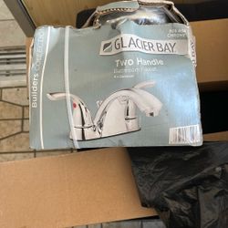 Glacier Bay Two Handle Bathroom Faucet