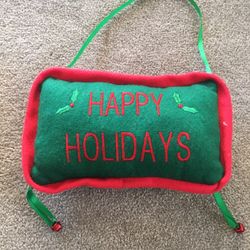 Hanging Christmas Sign