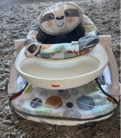 Fisher-Price Portable Baby Chair Sit-Me-Up Floor Seat with Snack Tray