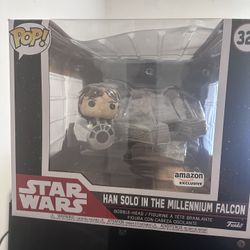 HAN SOLO IN THE MILLENNIUM FALCON “Funko Pop”
