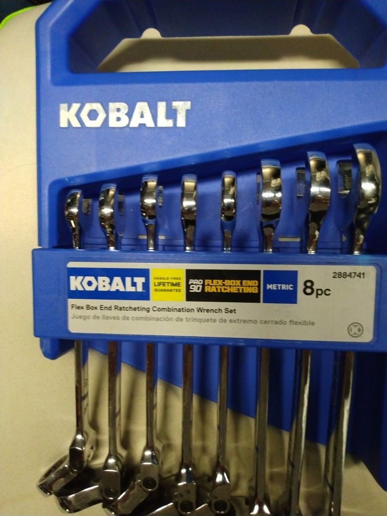 Kobalt 8 Piece Wrench Set