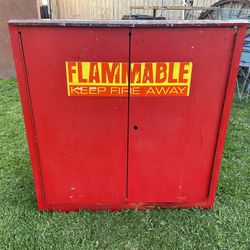 Cabinet Flammable 43””x18”x44”