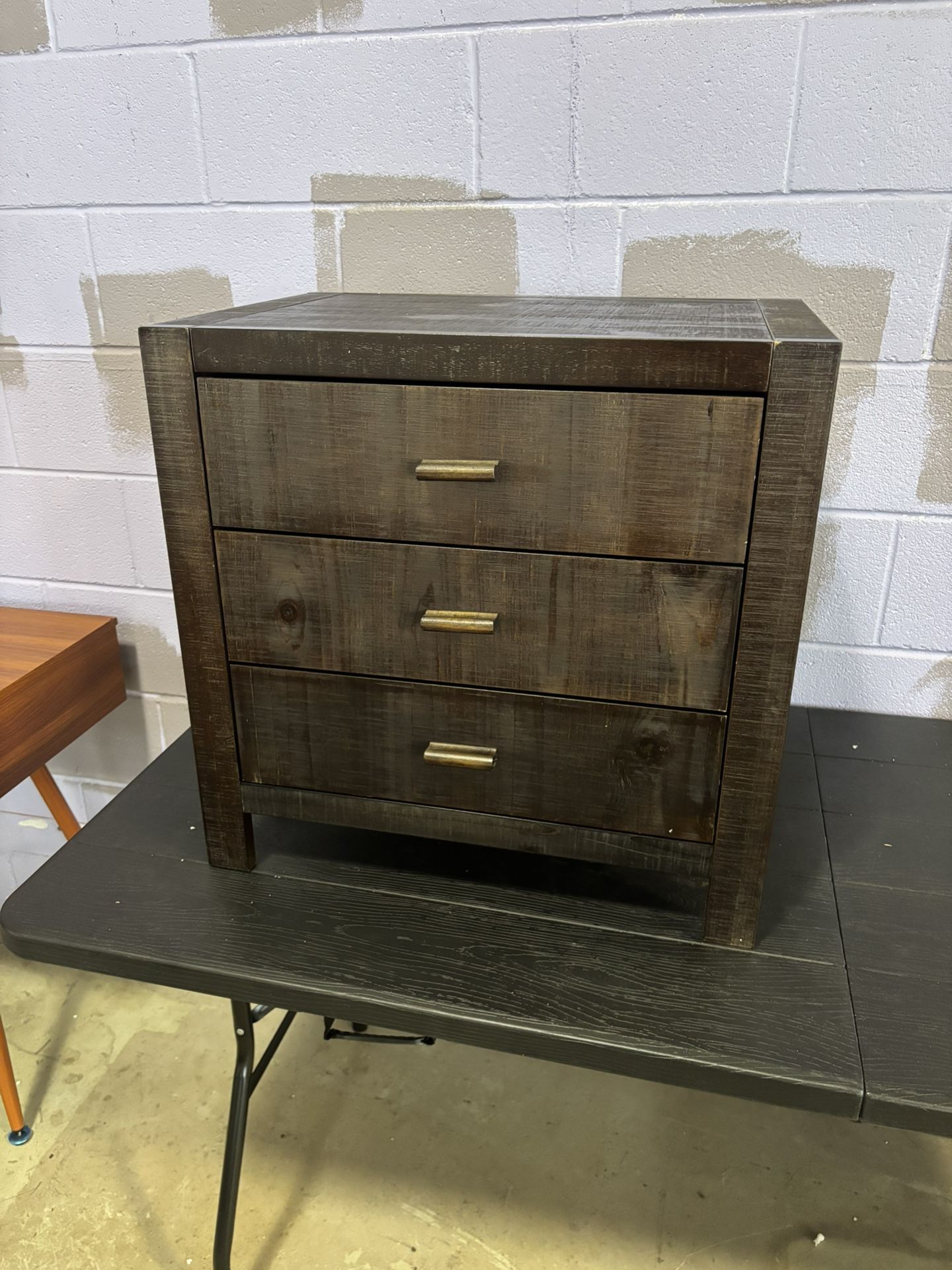 Karl Home Nightstand With Charging Station! Brand New!