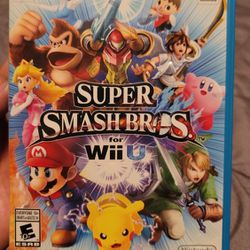 Nintendo Wii U Super Smash Bros Video Game 
