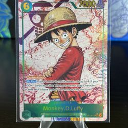 One Piece Monkey D Luffy OP13-118 SEC ALT ART 