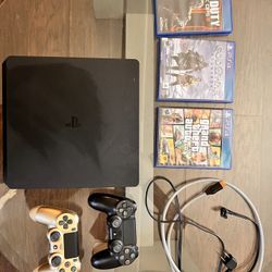 PS4 With Games 