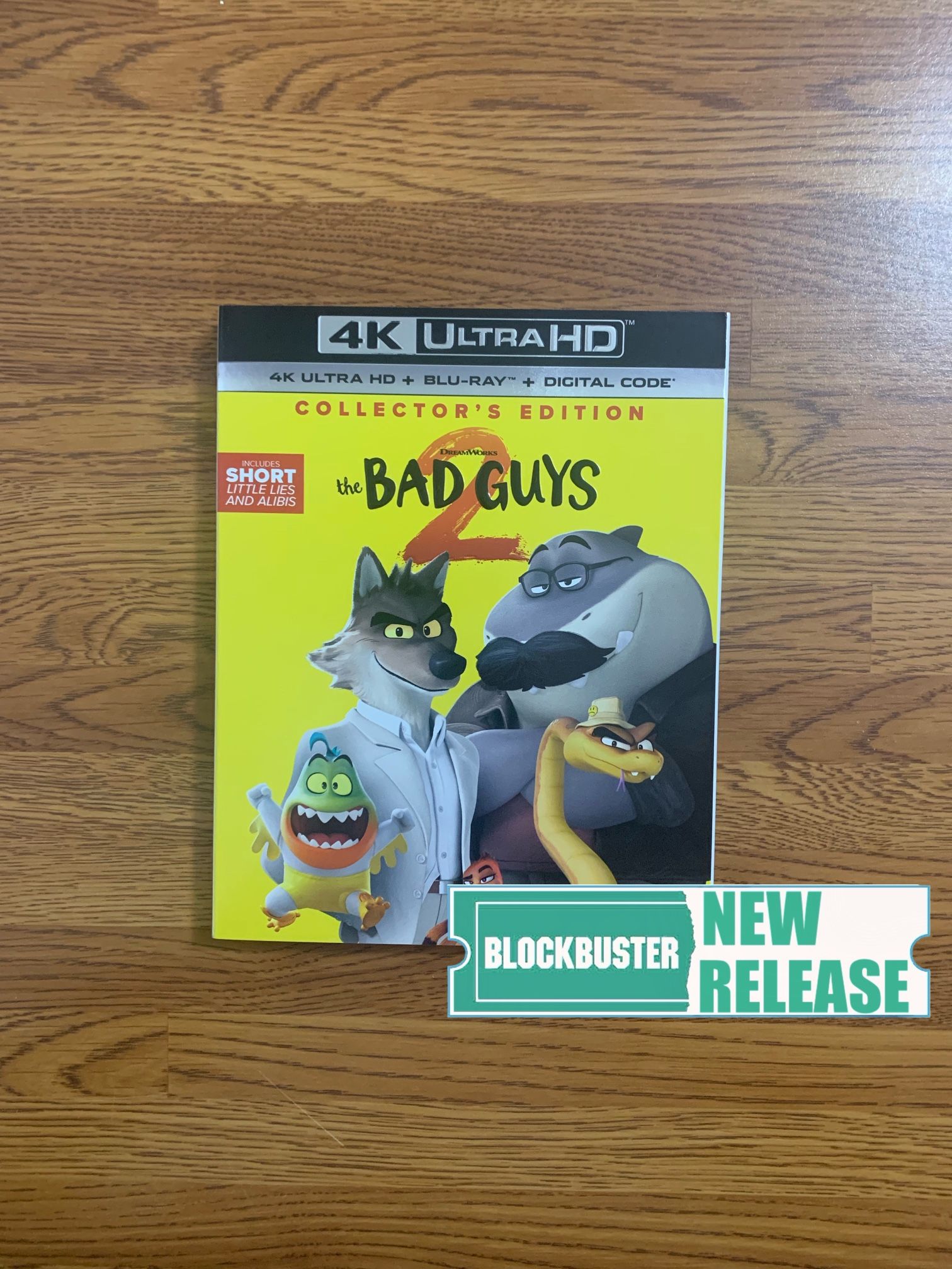 The Bad Guys 2 (Collector’s Edition) 4K UHD Blu-ray Combo Pack [4K UHD Blu-ray + Blu-ray]