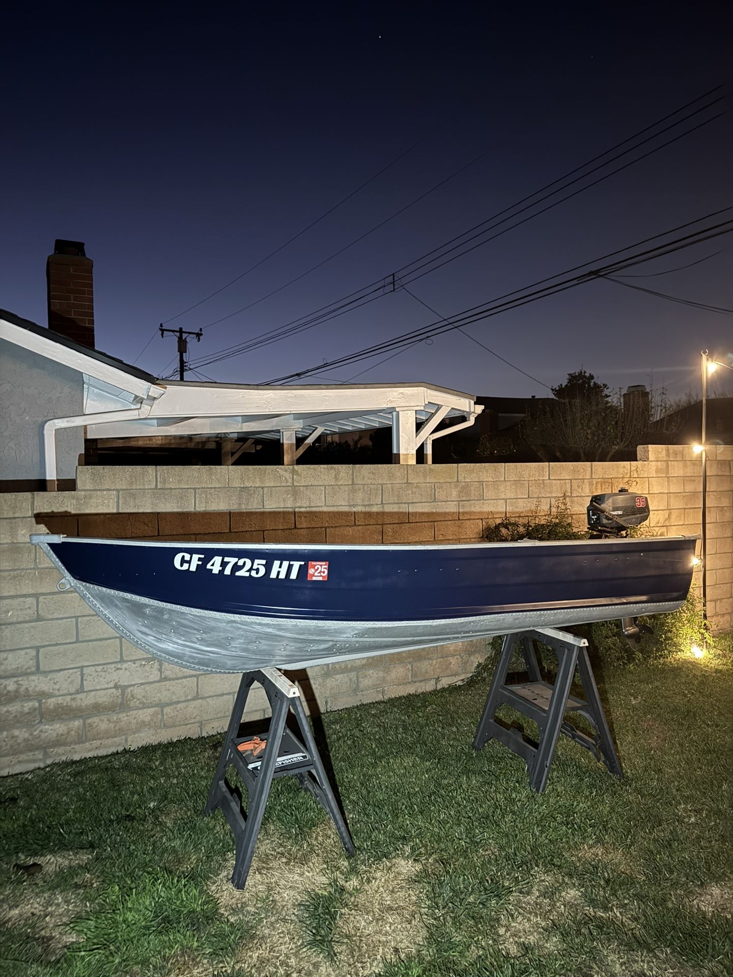 1985 Sears Gamefisher Clean Title With 3.5 Tohatsu.
