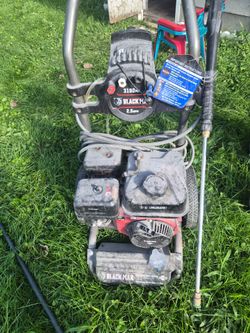 Black max 3100 power washer