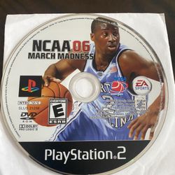Sony Playstation 2 PS2 NCAA 06 March Madness 