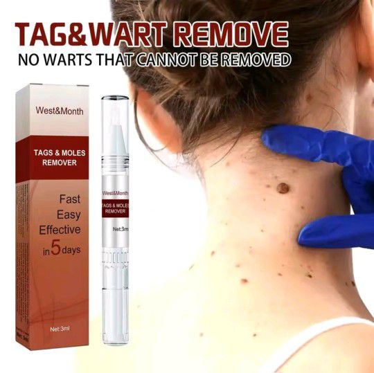 NEW Tags & Moles Remover.  Purchased multiple from Tik Tok accidentally.  Fast Easy Effectivein 5 Days!  From a clean and smoke-free household.  Shipp