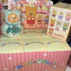 Winnie The Pooh Plush Keychain