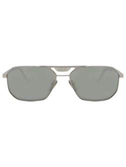 Prada PR 58YS 1BC02R Aviator Sunglasses For Men 57-15-145